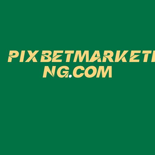 Logo da PIXBETMARKETING